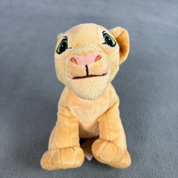 Disney Other - Disney Lion King Nala Plush Stuffed Animal Just Play 7 Inch Tan Lion Cub Toy